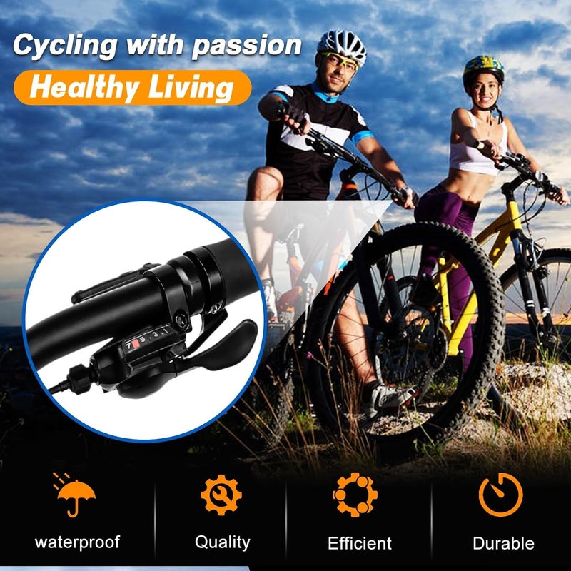 RainFlowwer SL-M315-7R Bike Shift Lever, Bicycle Shift Lever - Right, Mountain Right Shifter Lever with Optical Gear Display - Image 5